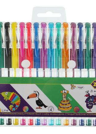 Набір гелевих ручок 18 кольорів ZB.2206-99