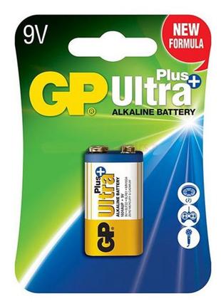 Батарейка 6F22 GP 1604AUP C1 Ultra Plus Alkaline 1шт.