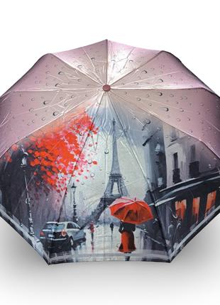Зонт женский Frei Regen полуавтомат атлас #090732