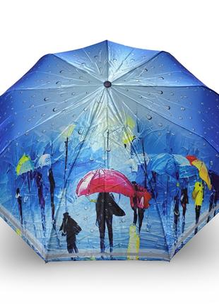 Зонт женский Frei Regen полуавтомат атлас #090731