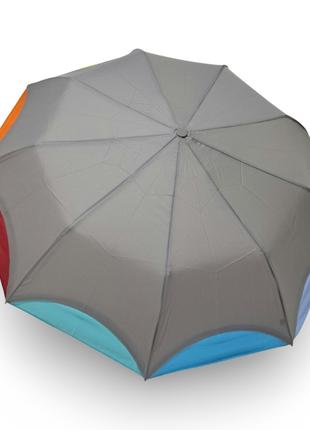 Зонт женский Frei Regen полуавтомат радужный край #020394