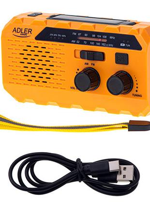 Радио с фонариком Adler AD 1197 USB