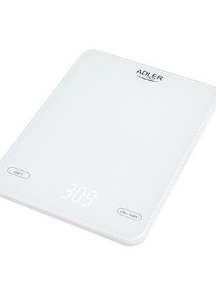 Кухонные весы Аdler AD 3177 white USB