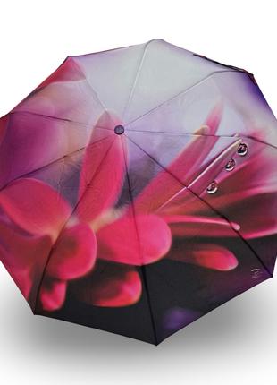 Зонт женский Frei Regen полуавтомат "капля на цветке" #090854