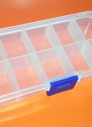 Органайзер коробочка для мелочей с 10 ячейками