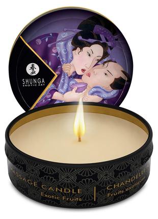Масажна свічка Shunga Mini Massage Candle – Exotic Fruits (30 ...