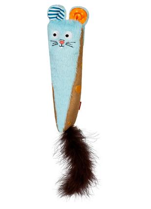 Игрушка для кошек Кролик голубой с шуршанием GiGwi ROOKIE HUNT...