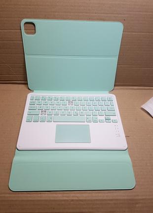 Чехол книжка с блютуз клавиатурой с TouchPad + Case к планшету...
