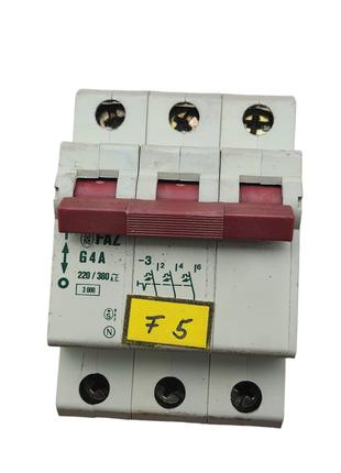 Автоматический выключатель Moeller FAZ-G4A на 4A