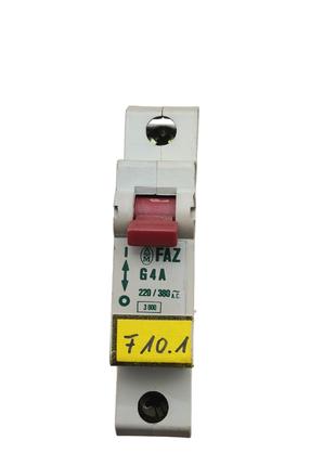 Автоматический выключатель Moeller FAZ-G4A на 4A
