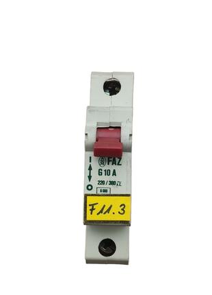 Автоматический выключатель Moeller FAZ-G10A на 10A