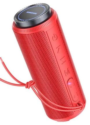 Блютуз Bluetooth колонка BOROFONE Sports Wireless Speaker Red ...
