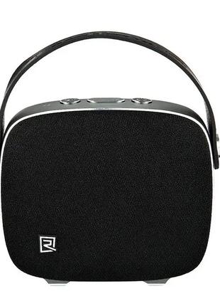 Блютуз Bluetooth портативна колонка Remax з ремінцем Black (RB...