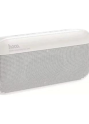 Блютуз Bluetooth портативная колонка Hoco Fog White (HC21)