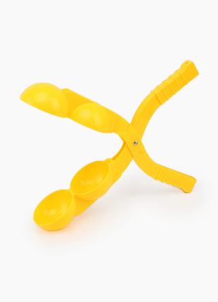 Сніжколіп подвійний Ze Ying Toys 888Y Жовтий (2000989277538)