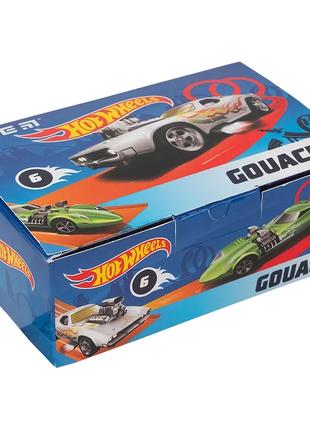 Гуаш 6 кол. Kite Hot Wheels HW21-062 Різнокольоровий (40632760...