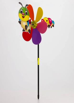 Іграшка вітрячок Гусениця Q770 Різнокольоровий (2002012844038)