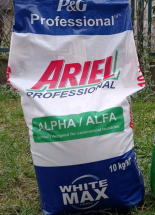 Пральний порошок. Порошок для прання Ariel Alpha 10кг.