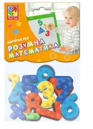 Гра магнітна "Цифри та геометричні фігури" Vladi Toys VT5900-0...