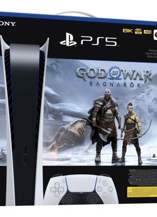 Ігрова консоль Sony PlayStation 5 Digital Edition + God of War...
