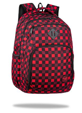 Рюкзак підлітковий CoolPack F024724 Чорний з червоним (5903686...