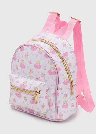 Рюкзак дошкільний для дівчинки R384N Балерина Білий (200099012...