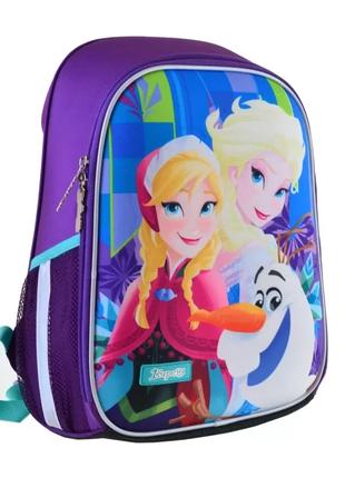 Рюкзак каркасний для дівчинки "Frozen" 1В 557711 Фіолетовий (2...