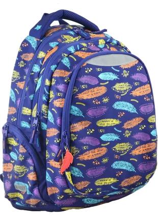 Рюкзак шкільний для дівчинки YES 554790 Синій (2000990016362A)
