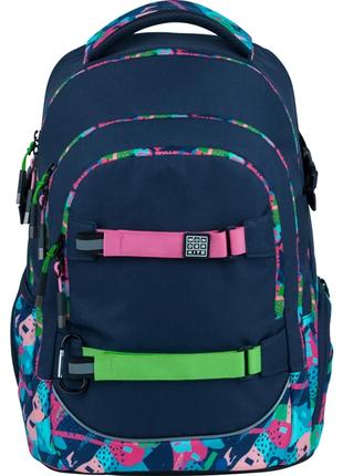 Рюкзак шкільний для дівчинки Wonder Kite Bright WK22-727M-1 Си...