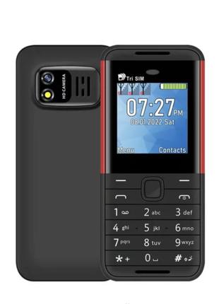 Мини мобильный телефон AIEK BM5310 3SIM Черный