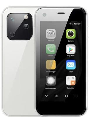 Маленький мобильный смартфон сенсорный Soyes XS 13 Белый