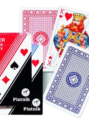 Карты игральные Piatnik Покер бридж 1 колода х 55 карт (PT-119...