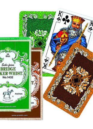 Карты игральные Piatnik Бридж-Покер-Вист 1 колода х 55 карт (P...