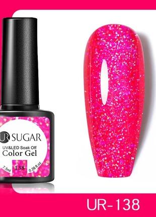 Гель-лак для ногтей UR Sugar Soak-Off UV/LED Color Gel 7.5 мл