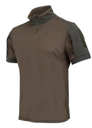 Тактическая рубашка Vik-tailor Убакс с коротким рукавом Олива 50