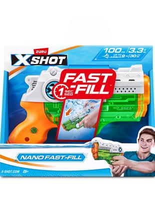 Водный бластер Fast-Fill Nano, X-Shot 56333R