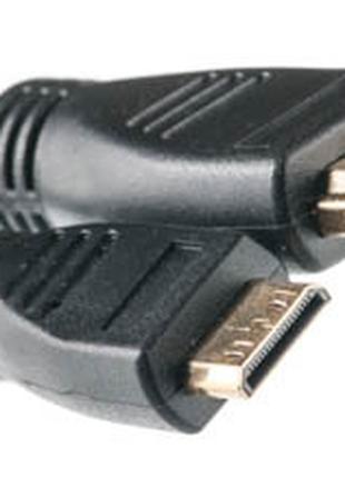 Відео кабель HDMI - mini HDMI, 5м, позолочені конектори, 1.3V
