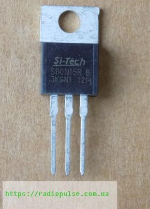 Транзистор S60N15R , TO220