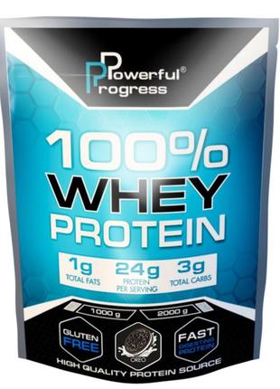 Протеин Powerful Progress 100% Whey Protein, 2 кг Орео