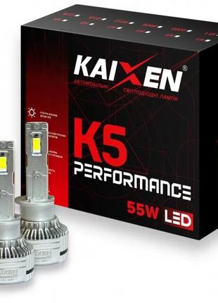 Автомобільні лампи KAIXEN K5 LED H1 6000K 55W CAN BUS