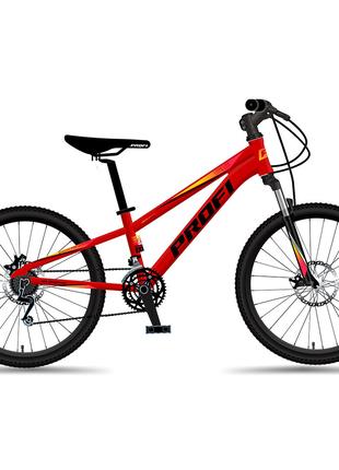 Велосипед 24 д. MTB2401-1 алюм.рама 11", SHIMANO 21SP, швидкоз...