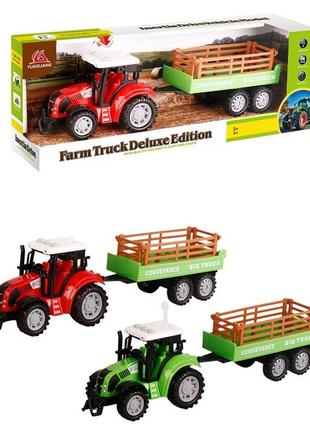 Іграшка DIY Toys Трактор Фермера з причепом (CJ-4064479)
