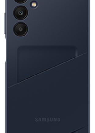 Чехол Samsung A25 Card Slot Case Black/Blue EF-OA256TBEGWW