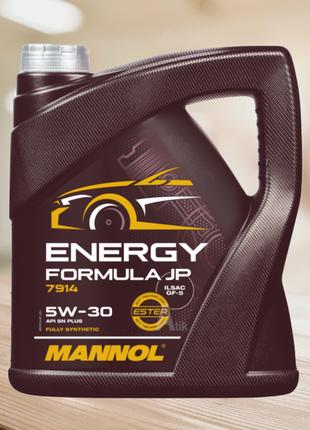 Масло моторное MANNOL Energy Formula JP 5W-30 4л.