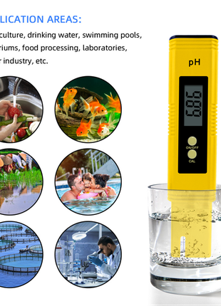 Тестер качества воды. PH- метр цифровой