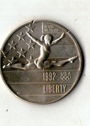США ½ доллара, 1992 XXV летние Олимпийские Игры, Барселона 199...