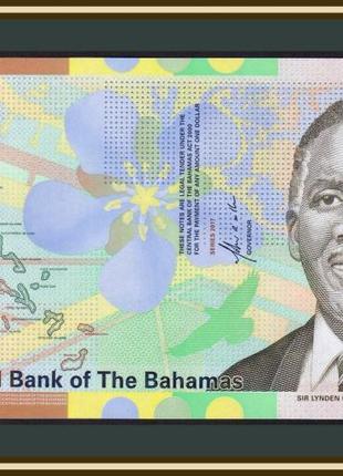 Багамские о-ва (Багамы) 1 доллар 2017 UNC №820