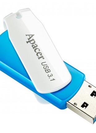 Flash Apacer USB 3.1 AH357 64GB Blue