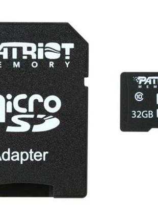 MicroSDHC (UHS-1) Patriot LX Series 32Gb class 10 (adapter SD)