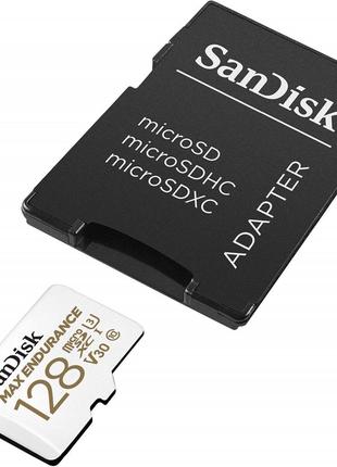 MicroSDXC (UHS-1 U3) SanDisk Max Endurance 128Gb class 10 V30 ...